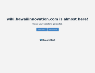 wiki.hawaiiinnovation.com screenshot