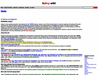 wiki.hping.org screenshot