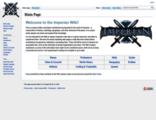 wiki.imperian.com screenshot
