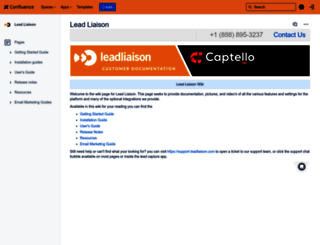 wiki.leadliaison.com screenshot