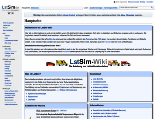 wiki.lstsim.de screenshot