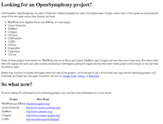 wiki.opensymphony.com screenshot