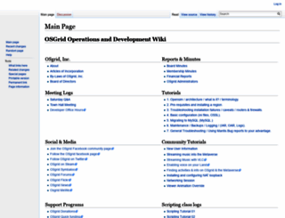 wiki.osgrid.org screenshot
