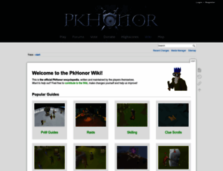 wiki.pkhonor.net screenshot