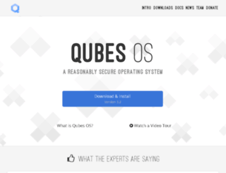 wiki.qubes-os.org screenshot