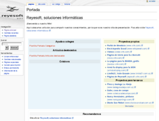 wiki.reyesoft.com screenshot