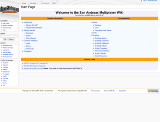 wiki.sa-mp.com screenshot