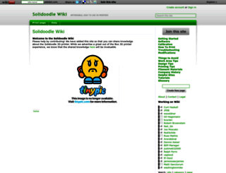 wiki.solidoodle.com screenshot