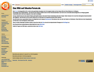 wiki.ubuntu-forum.de screenshot