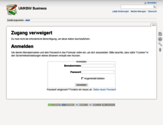 wiki.umkbw-business.de screenshot