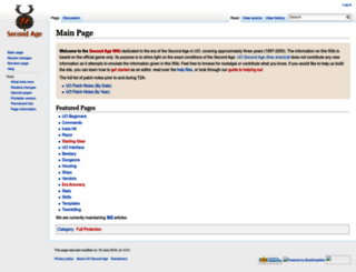 wiki.uosecondage.com screenshot