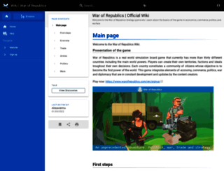 wiki.warofrepublics.com screenshot