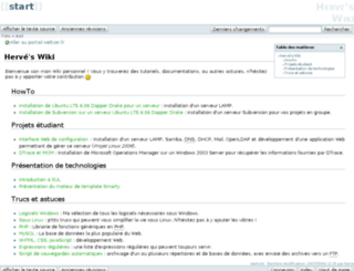 wiki.weltzer.fr screenshot