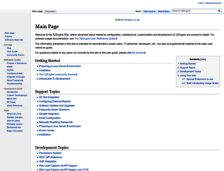 wiki.x2engine.com screenshot