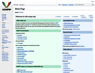 wiki.xmpp.org screenshot