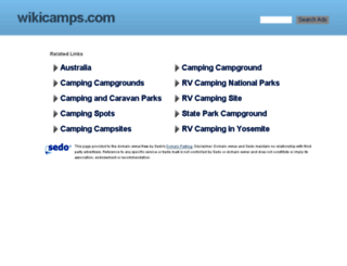 wikicamps.com screenshot