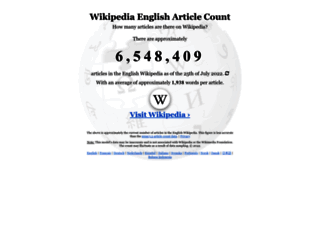 wikicount.net screenshot