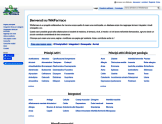 wikifarmaco.org screenshot