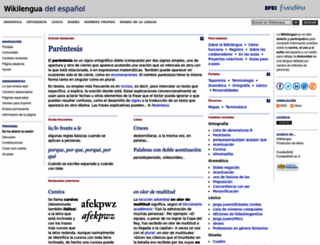 wikilengua.org screenshot