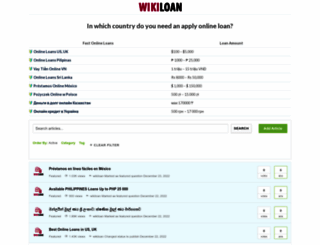 wikiloan.org screenshot