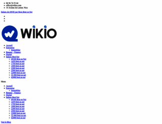 wikio.com screenshot