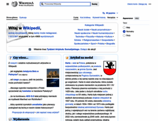 wikipedia.pl screenshot