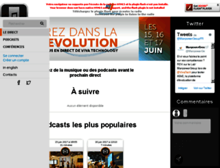 wikiradio.cnrs.fr screenshot