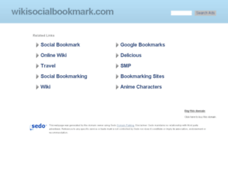 wikisocialbookmark.com screenshot