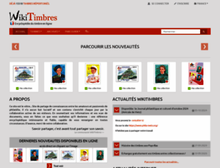 wikitimbres.fr screenshot