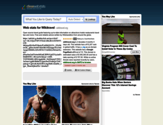 wikitravel.org.clearwebstats.com screenshot