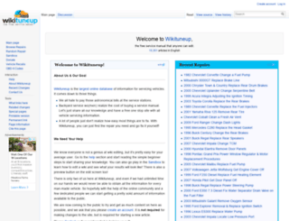 wikituneup.com screenshot