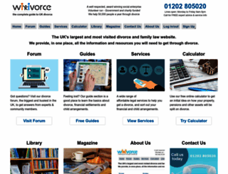 wikivorce.com screenshot
