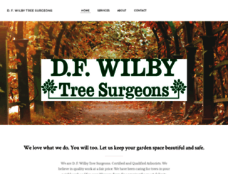 wilbytrees.ca screenshot