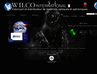 wilco-international.com screenshot
