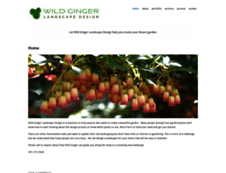 wild-gingerdesign.com screenshot