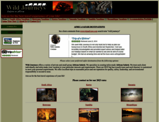 wild-journeys.com screenshot