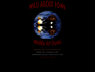 wildaboutfowl.com screenshot