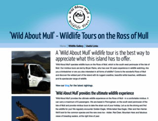 wildaboutmull.co.uk screenshot