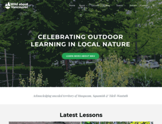 wildaboutvancouver.com screenshot