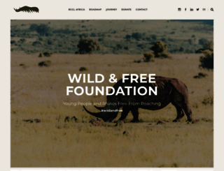 wildandfreefoundation.org screenshot