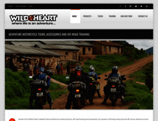 wildatheartadventure.co.za screenshot