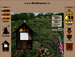 wildbienen.de screenshot