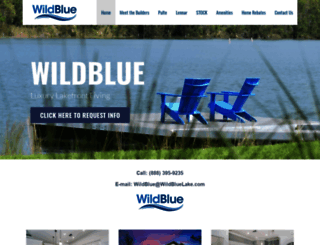wildbluelake.com screenshot