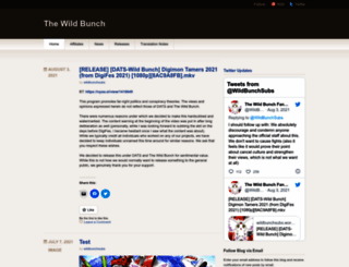 wildbunchsubs.wordpress.com screenshot