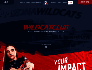 wildcatclub.org screenshot