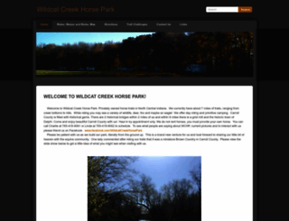 wildcatcreekhorsepark.com screenshot