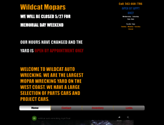 wildcatmopars.com screenshot
