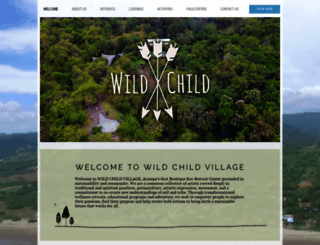 wildchildvillage.com screenshot