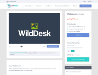 wilddesk.com screenshot