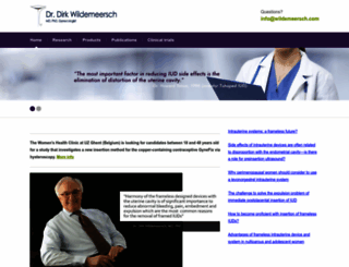 wildemeersch.com screenshot